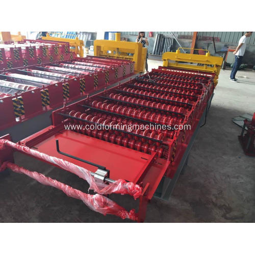 Corrugate Tile Roof Steel Roll Forming Machine